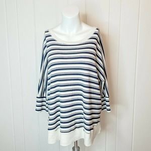 Splendid Striped Long Sleeve Dolman Shirt